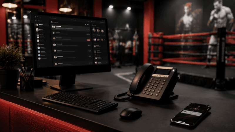 AI answering member calls and messages instantly across every channel